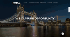 Desktop Screenshot of paamco.com